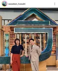 阿部サダヲ＆松たか子、オフショット公開で「貴重な髪の毛が…」「見てる方もドキドキ」の声＜しあわせな結婚＞