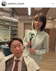 【写真】阿部サダヲ＆松たか子、ヘアカットシーンのオフショット