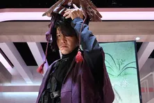 <放送局占拠>「妖」“唐傘小僧”の正体は駿河太郎 視聴者の考察に『顎がそんなにも特徴的だったんや』