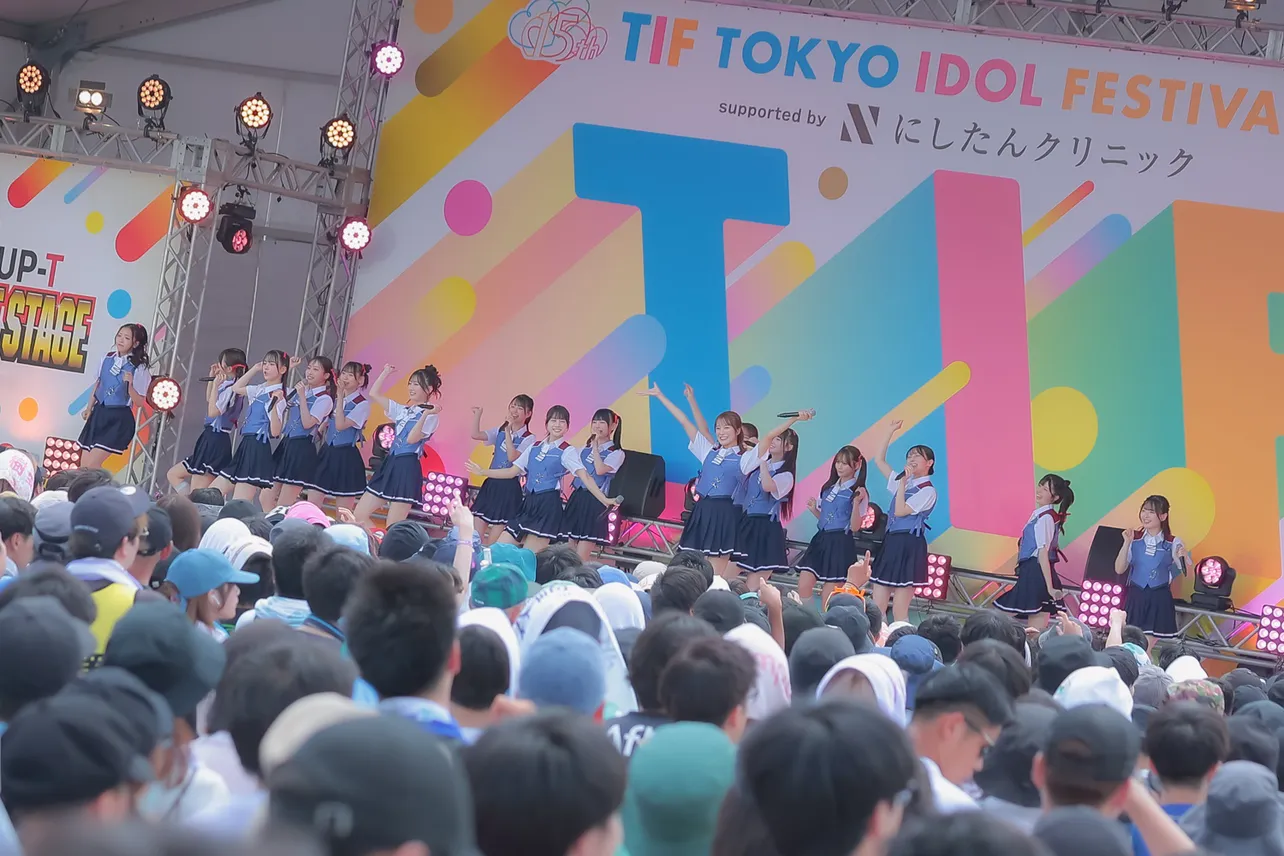 「TIF2025」HOT STAGEに登場したNMB48