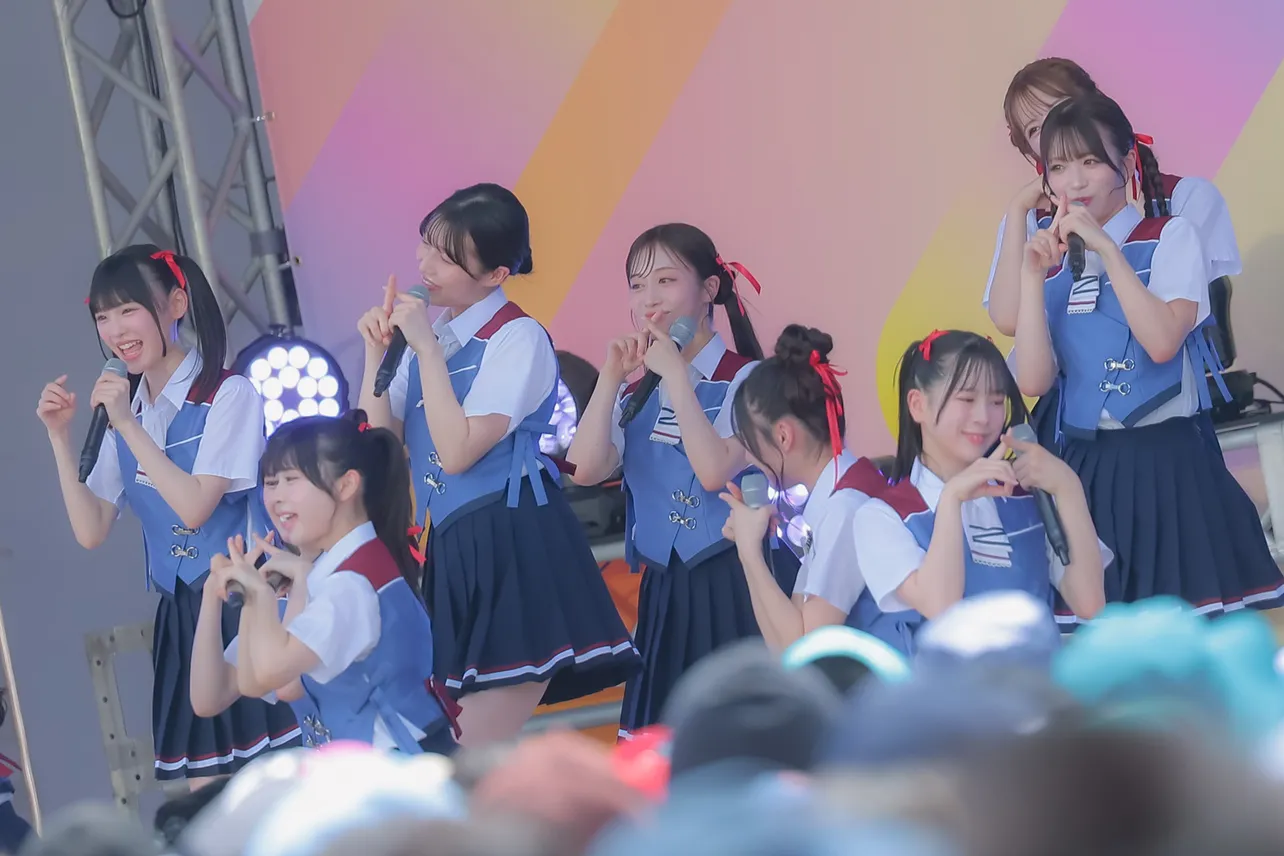 「TIF2025」HOT STAGEに登場したNMB48