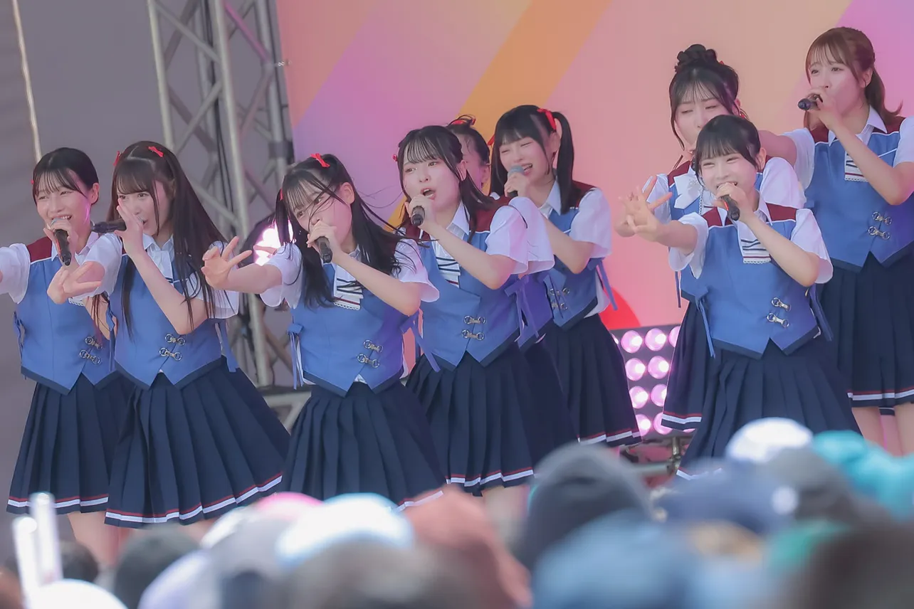 「TIF2025」HOT STAGEに登場したNMB48