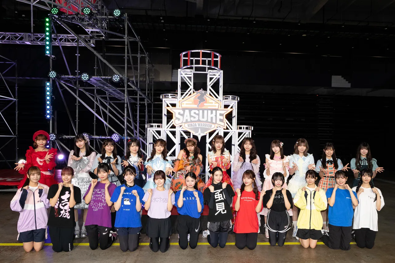 各アイドルグループから応援メンバーも駆けつけた