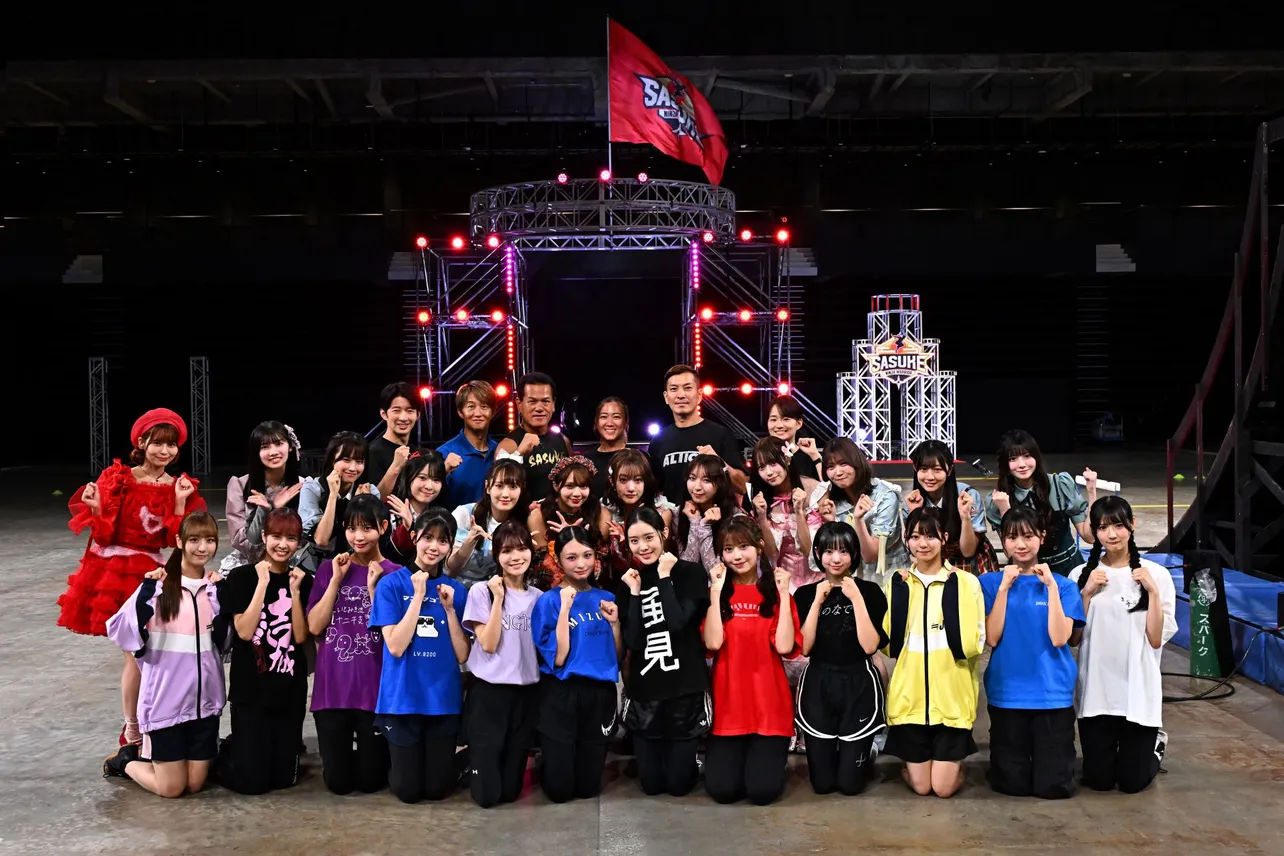 各アイドルグループから応援メンバーも駆けつけた