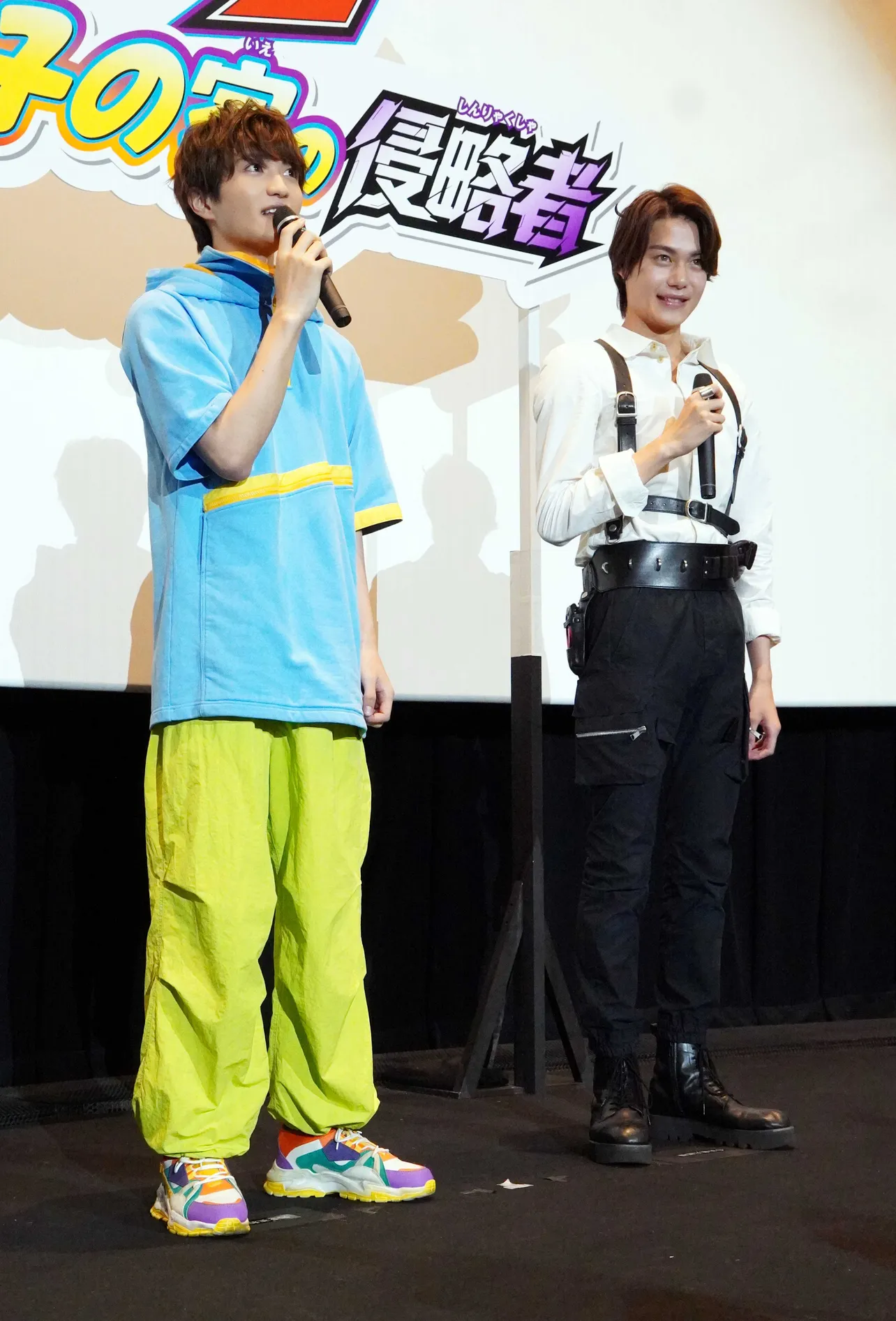 知念英和、今井竜太郎(写真左から)