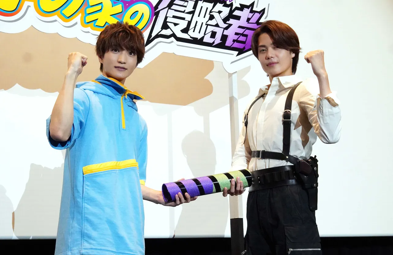 知念英和、今井竜太郎(写真左から)