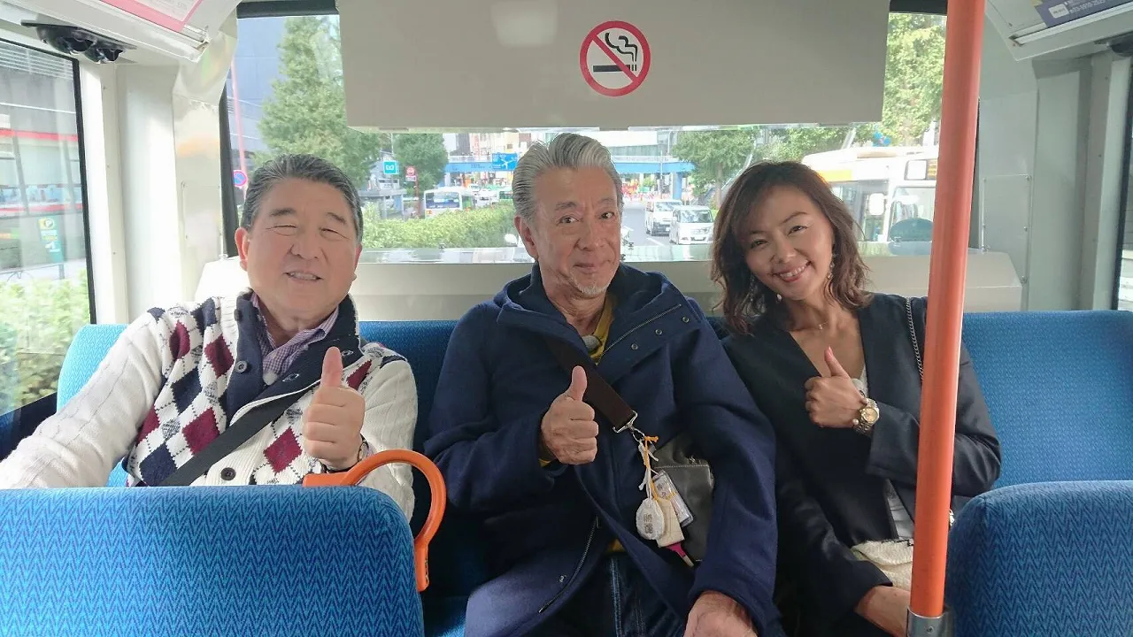 徳光和夫＆田中律子に加え、高田純次がバスに乗り込む