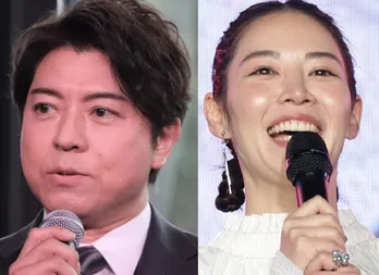 上川隆也＆吉谷彩子、バルーンで顔を隠して寄り添うお茶目なツーショットに「かわいい」の声＜能面検事＞