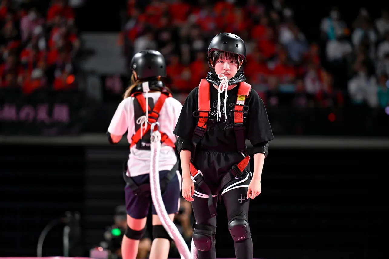 「パワーフォース予選」涼海すう(高嶺のなでしこ)vs瀧脇笙古(＝LOVE)