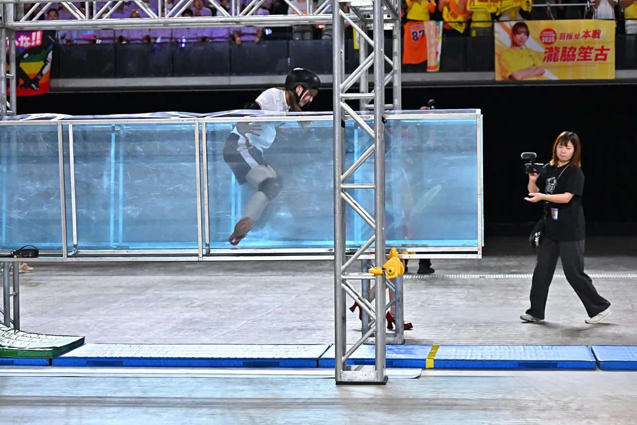 「SASUKEタイムレース」瀧脇笙古(＝LOVE)