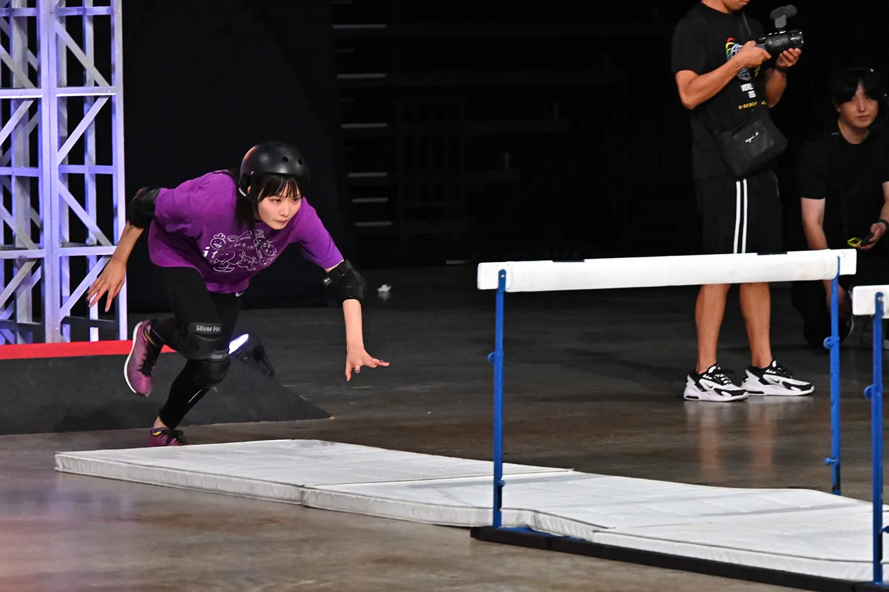 「SASUKEタイムレース」伊藤実希(SKE48)