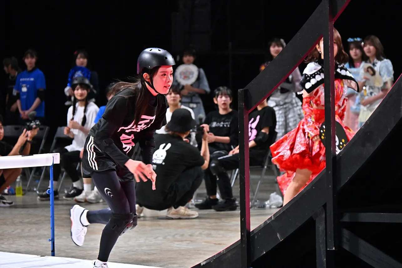 「SASUKEタイムレース」風見和香(私立恵比寿中学)