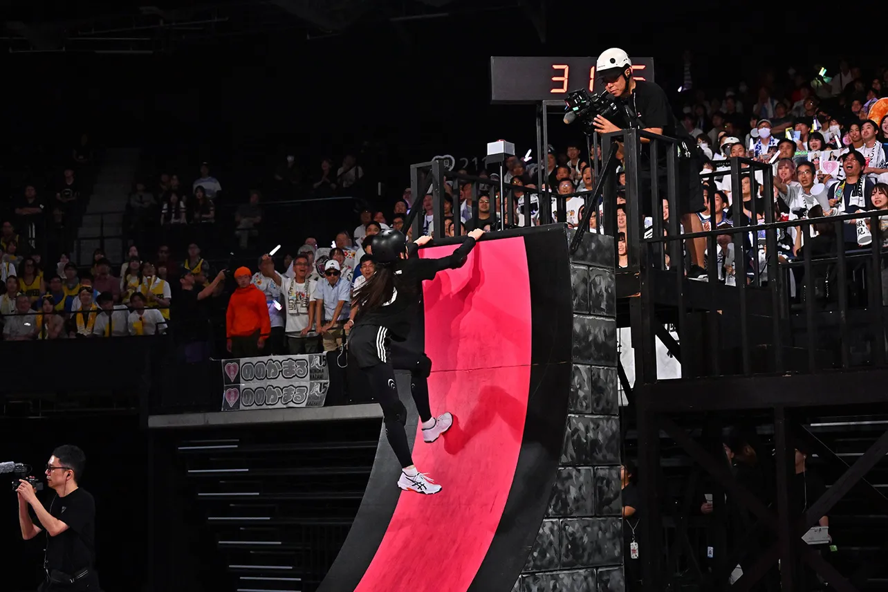 「SASUKEタイムレース」風見和香(私立恵比寿中学)