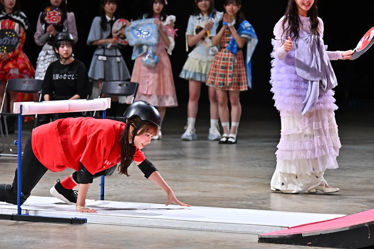 「SASUKEタイムレース」白石まゆみ(SWEET STEADY)