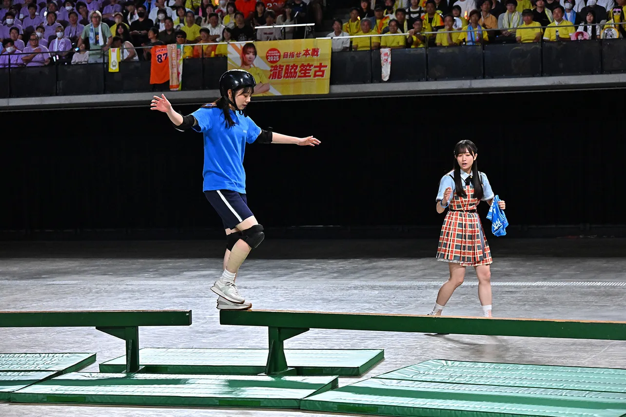 「SASUKEタイムレース」塩釜菜那(僕が見たかった青空)