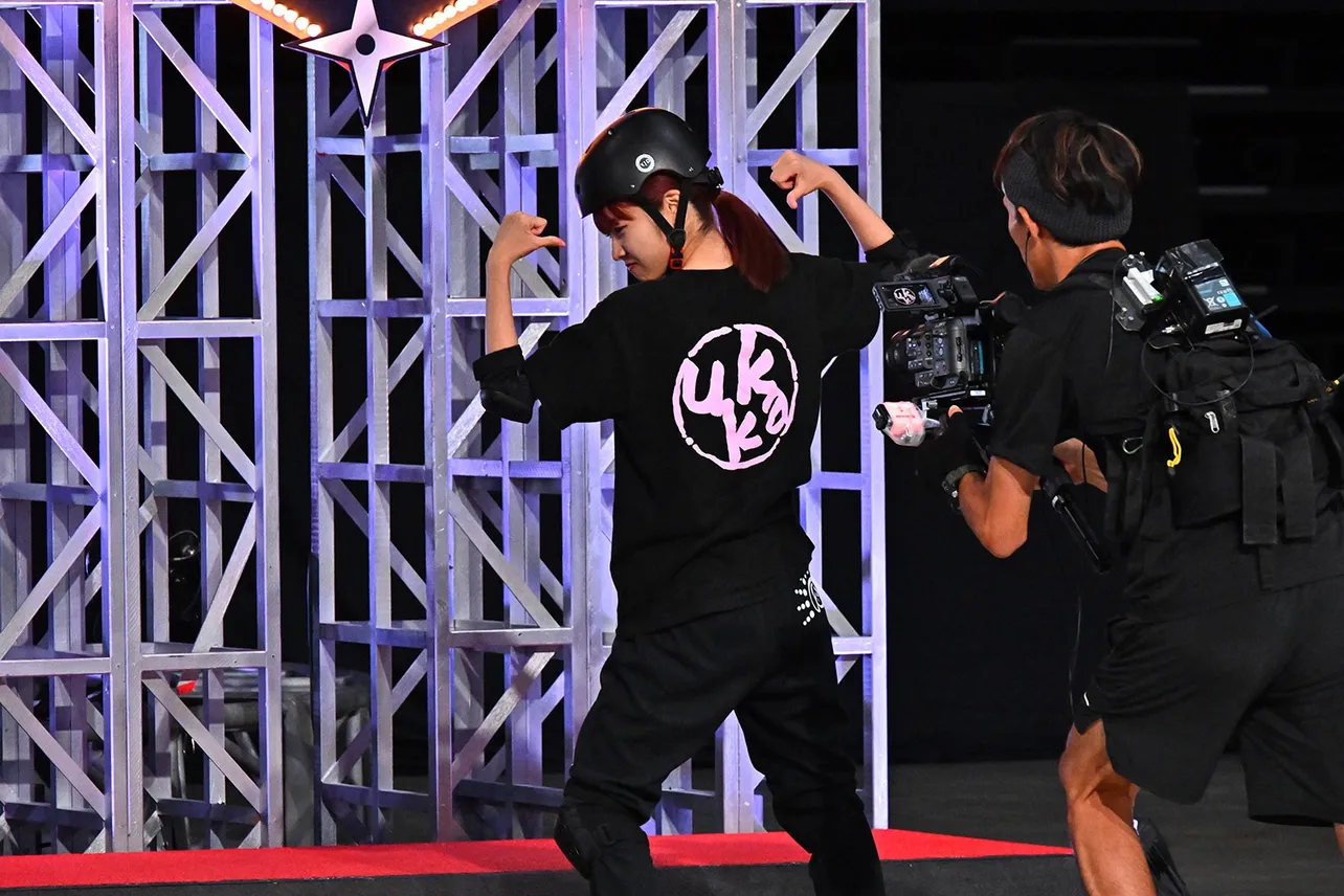 「SASUKEタイムレース」結城りな(ukka)