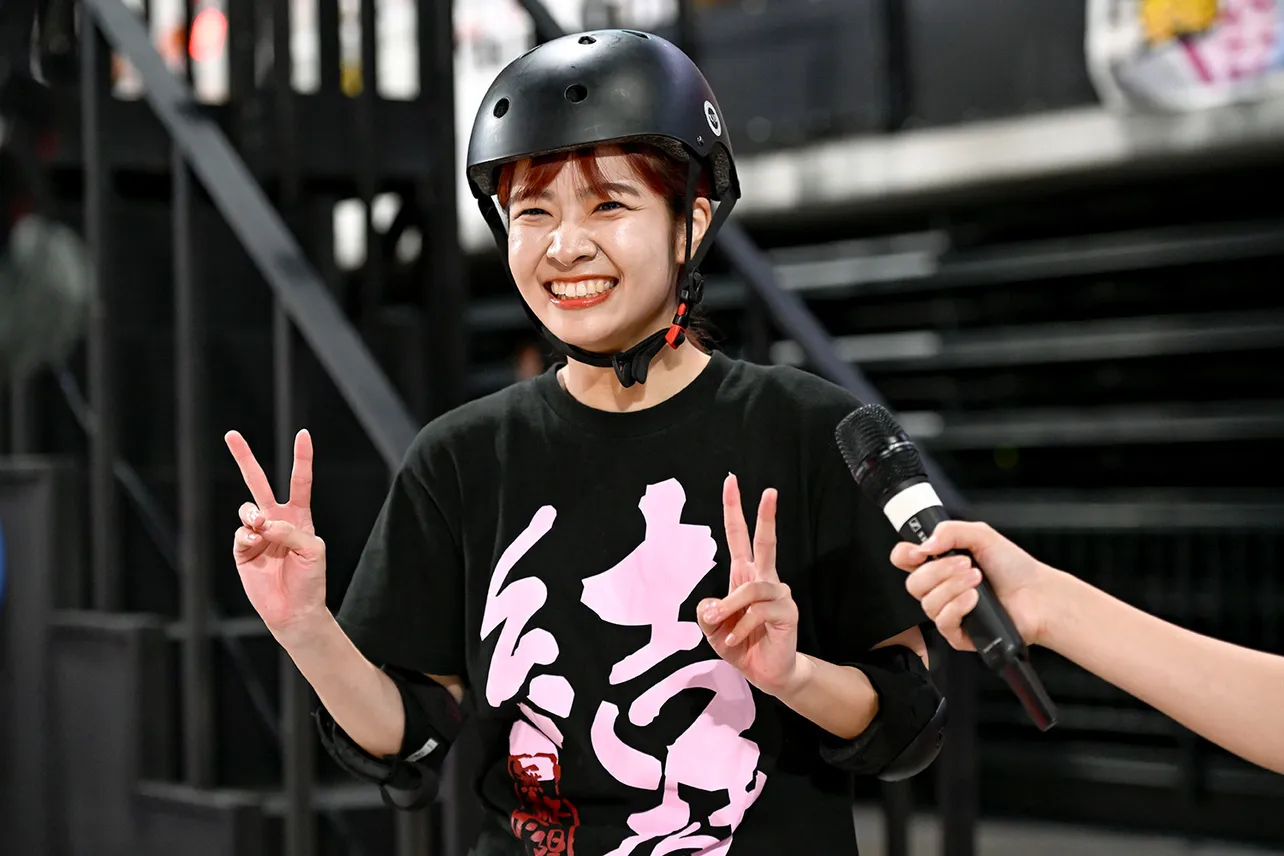 「SASUKEタイムレース」結城りな(ukka)