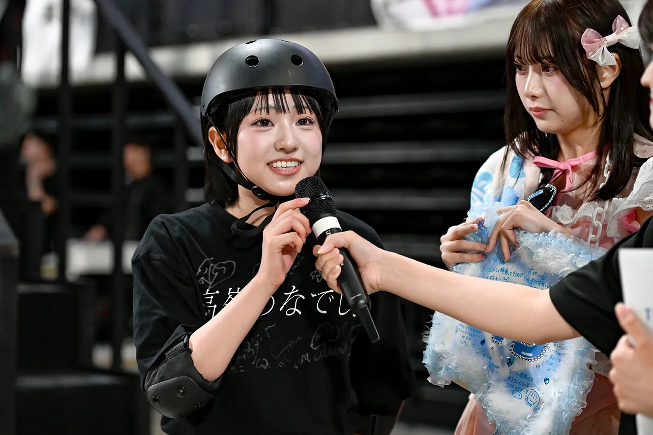 「SASUKEタイムレース」涼海すう(高嶺のなでしこ)