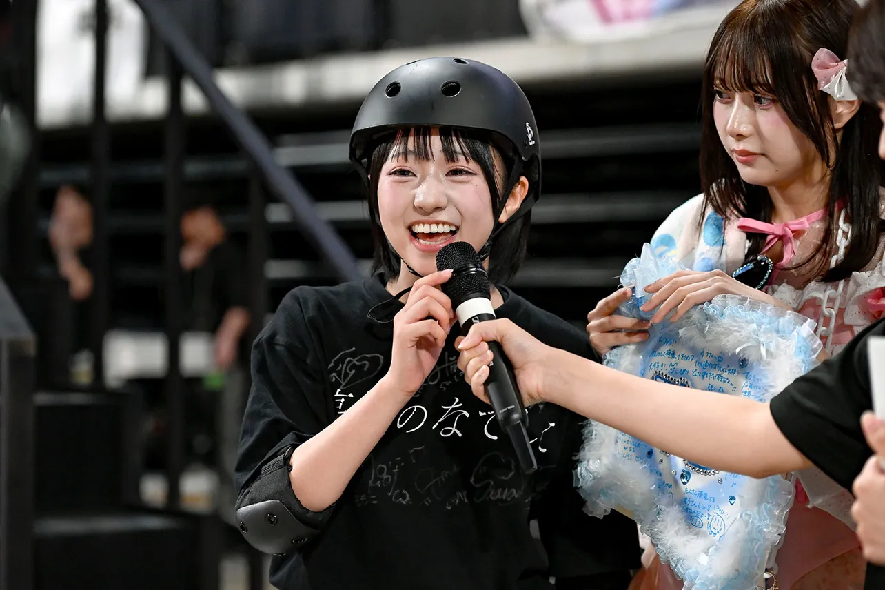 「SASUKEタイムレース」涼海すう(高嶺のなでしこ)