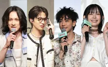 町田啓太、佐藤健&志尊淳&宮崎優と出演した“GOスト”オフショットを公開「ビジュ爆発してる」の声