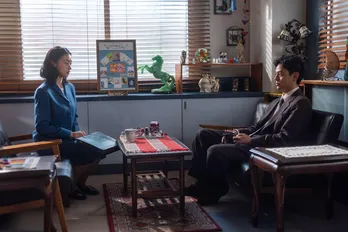 <あんぱん>河合優実“蘭子”は妻夫木聡“八木”に映画評について鋭い指摘を受け、2人の距離が縮まる