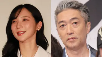 ファーストサマーウイカ＆池田成志、"かわちぃ"ポーズの2ショットに「大人な2人素敵」＜19番目のカルテ＞