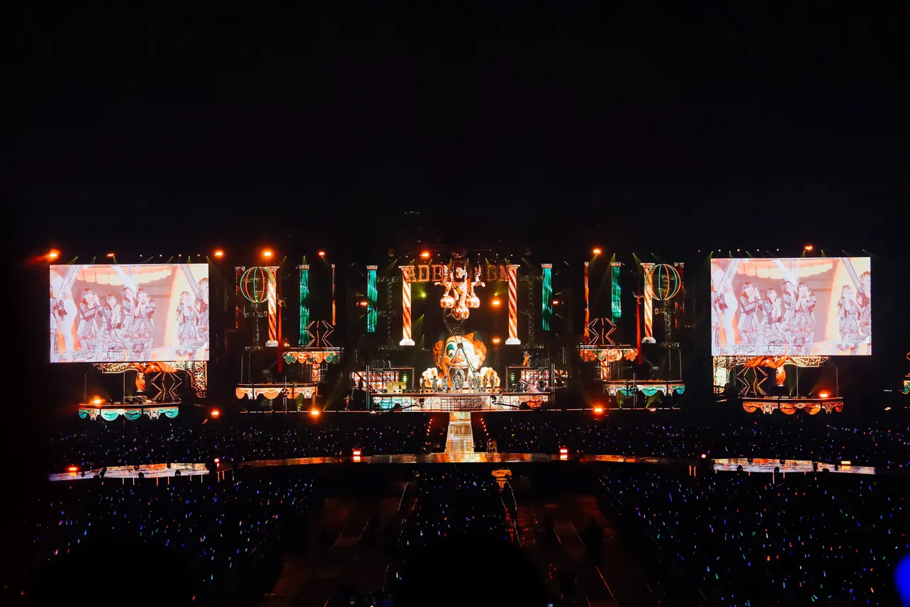「櫻坂46 5th TOUR 2025 “Addiction”」が京セラドーム大阪公演の様子