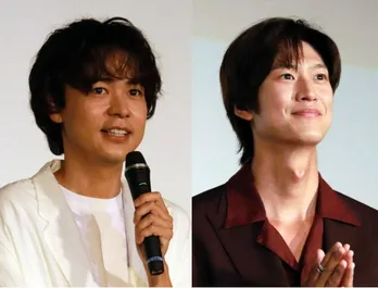 成田凌&ナ・イヌ、ワンちゃんを優しく見つめる仲良しオフショットに「幸せな写真」の声＜初恋DOGs＞