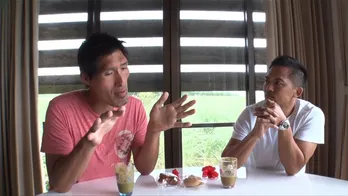 篠原信一、移住先の“楽園”で後輩・野村忠宏をおもてなし!