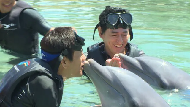 初のハワイ島に大はしゃぎ