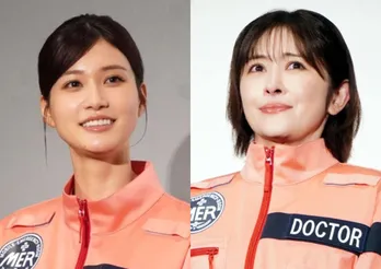 生見愛瑠＆宮澤エマ、休憩中のオフショットに「かわいい」の声殺到＜TOKYO MER＞