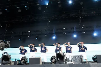 NCT WISHが「Surf」を日本初披露、夏色満開のステージを見せる＜a-nation 2025＞