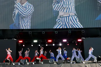 2年連続出演のSHOW-WA&MATSURI、昭和歌謡テイストのナンバーを響かせる<a-nation 2025>