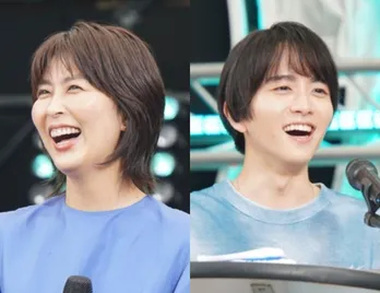 松たか子＆板垣李光人、顔を寄せ合いにっこり笑顔のツーショットに「ドラマとの温度差すごすぎ」と反響＜しあわせな結婚＞