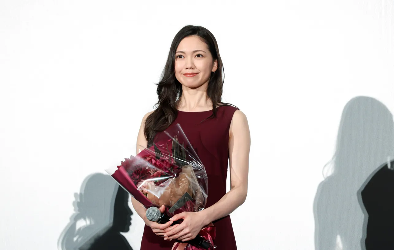 映画「遠い山なみの光」公開記念舞台あいさつより