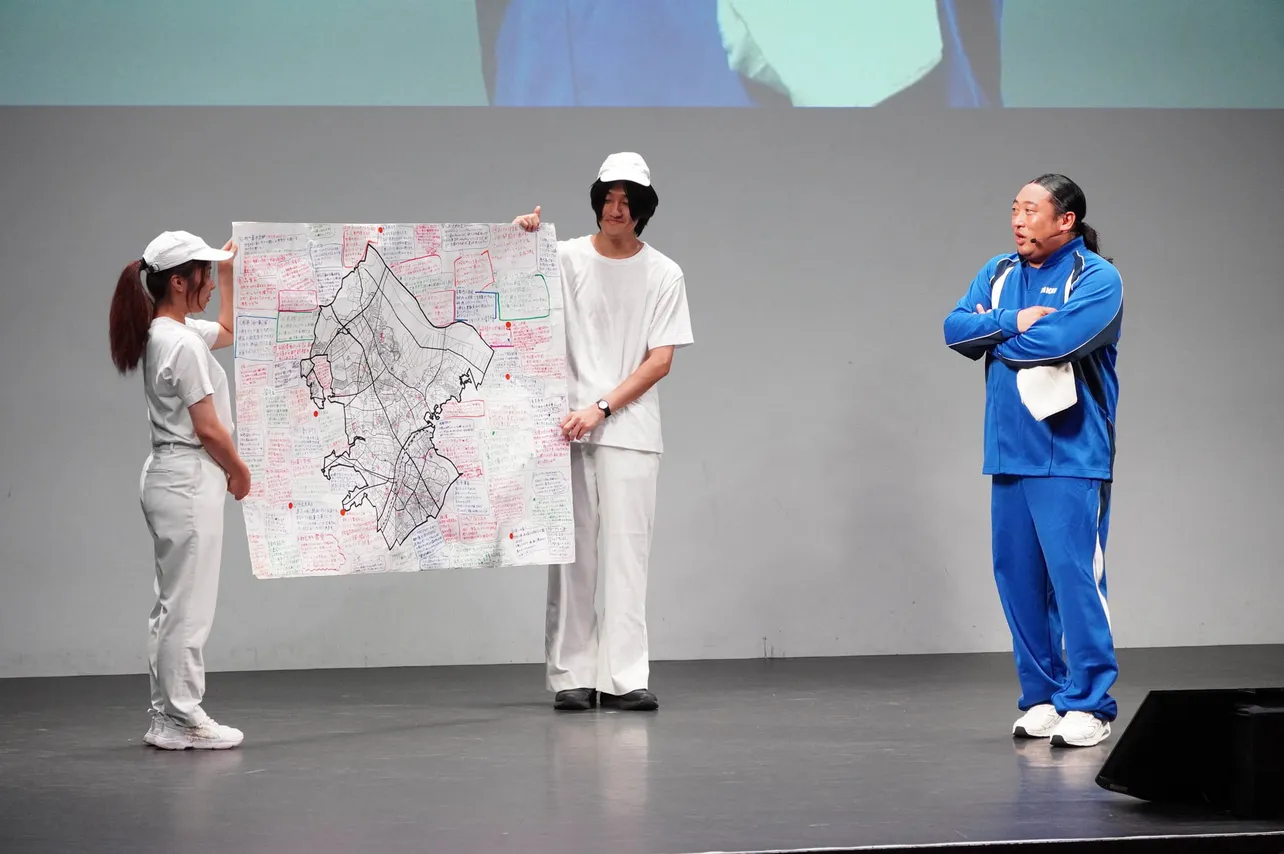 秋山ロケの地図＆秋山アーカイブ映像センター合同イベント「地図とホームビデオに乾杯祭りin有楽町」より
