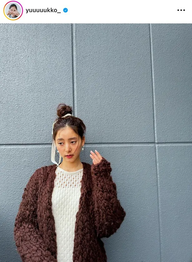 新木優子オフィシャルInstagram(yuuuuukko_)のスクリーンショット