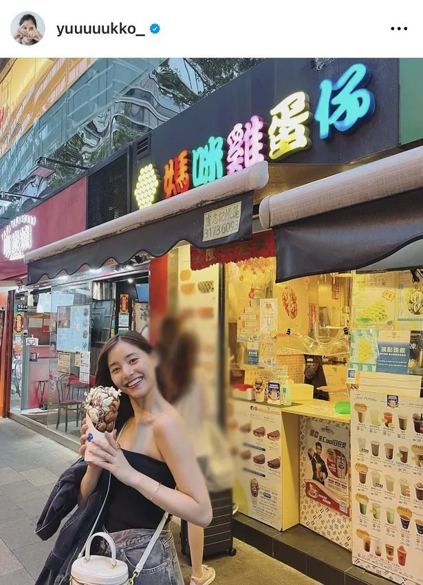 新木優子オフィシャルInstagram(yuuuuukko_)のスクリーンショット