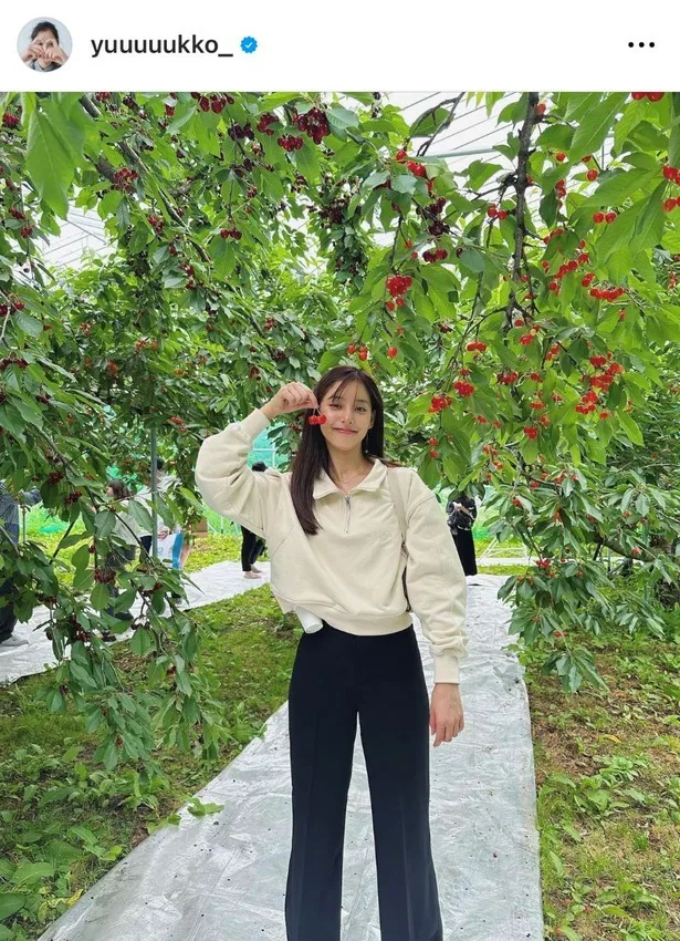 新木優子オフィシャルInstagram(yuuuuukko_)のスクリーンショット