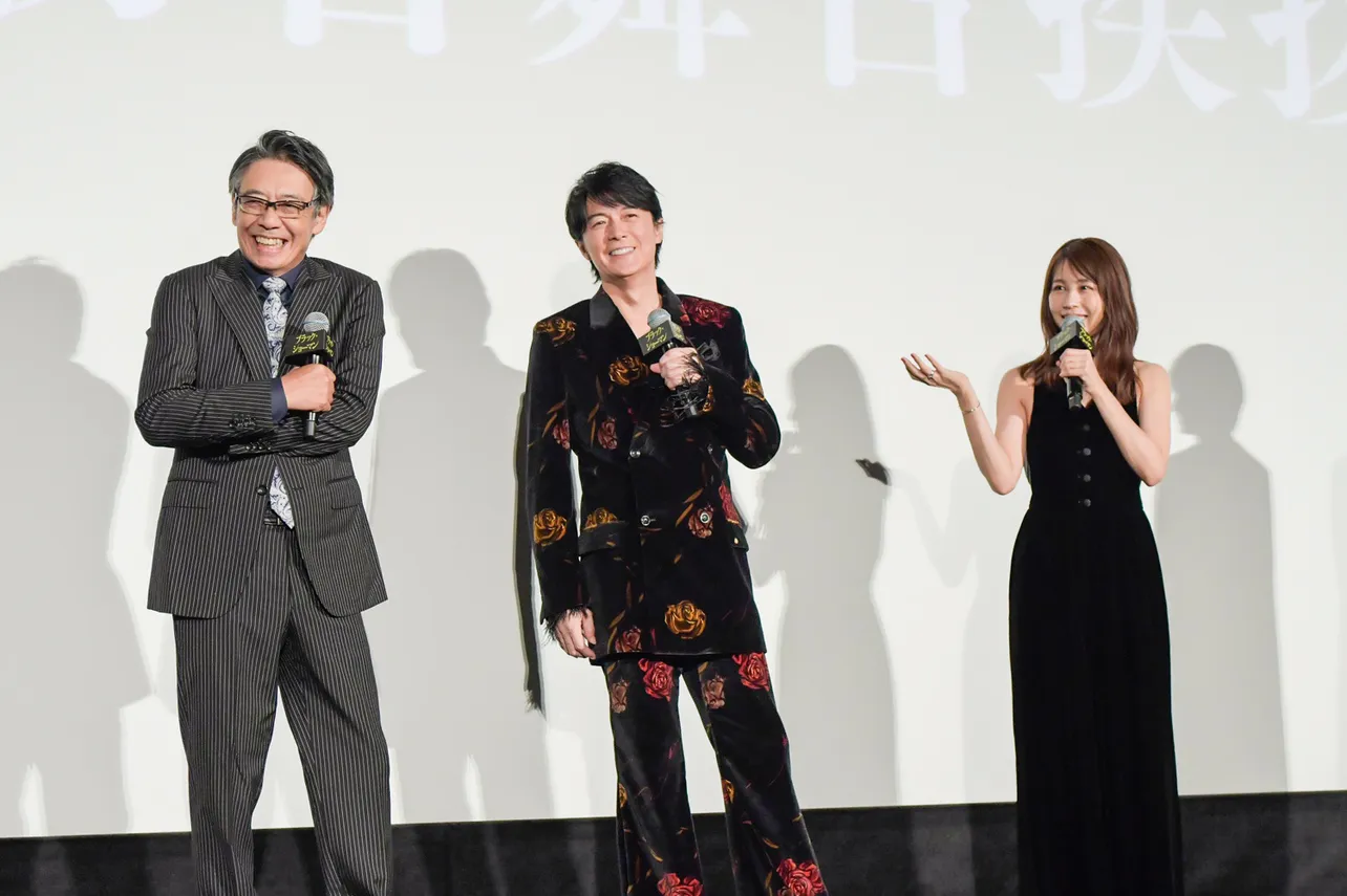 「ブラック・ショーマン」初日舞台あいさつより