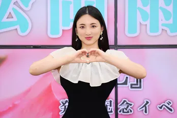 おっとり系な新人グラドル松岡雨音、1st DVDをアピールするも「誘惑しか言ってない(笑)」と赤面