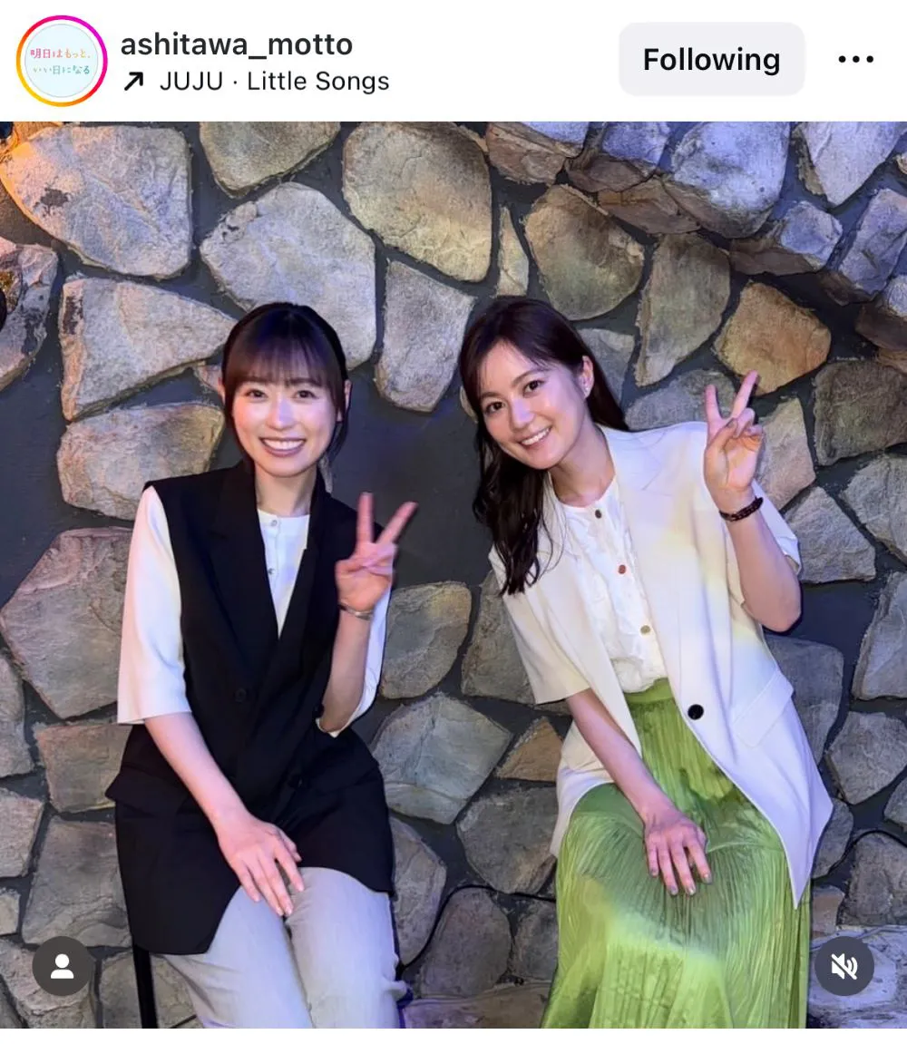 福原遥&生田絵梨花、並んでピースをする姿に「眼福とはこのこと」の声