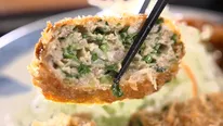 【写真】ニンニク、ニラ、肉の“N”が揃った満点パワーめし「ニラメンチ」