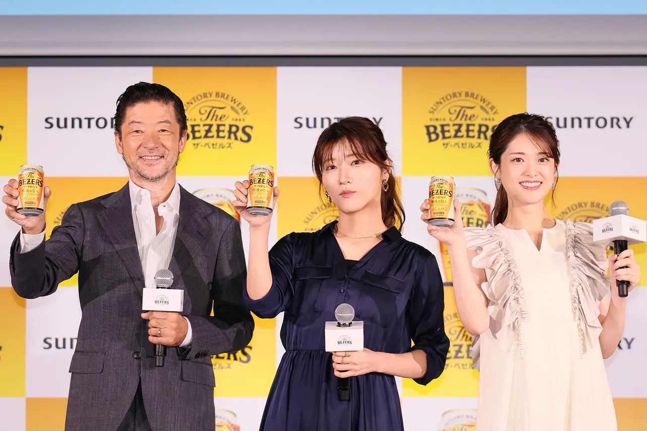 「サントリー(株)ノンアルコールビールテイスト飲料『ザ・ベゼルズ』新CM発表会」より