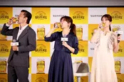 「サントリー(株)ノンアルコールビールテイスト飲料『ザ・ベゼルズ』新CM発表会」より