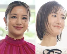 高橋メアリージュ＆松本まりか、敵役同士の2人が笑顔で寄り添うクランクアップのオフショットに「なんて美しいんだろ」の声＜奪い愛、真夏＞