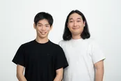 【写真】ホラー系編集マンとオカルトライターを演じるかが屋の2人