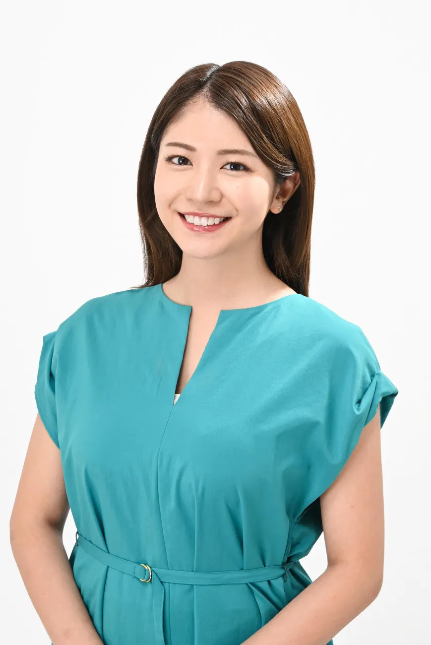 【写真】水曜日を担当する千葉真由佳アナウンサー