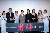 映画「男神」初日舞台あいさつより