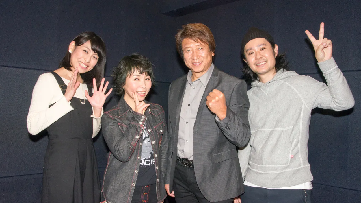 「NCIS ネイビー犯罪捜査班」キャストの大津愛理、愛河里花子、井上和彦、森宮隆(写真左から)